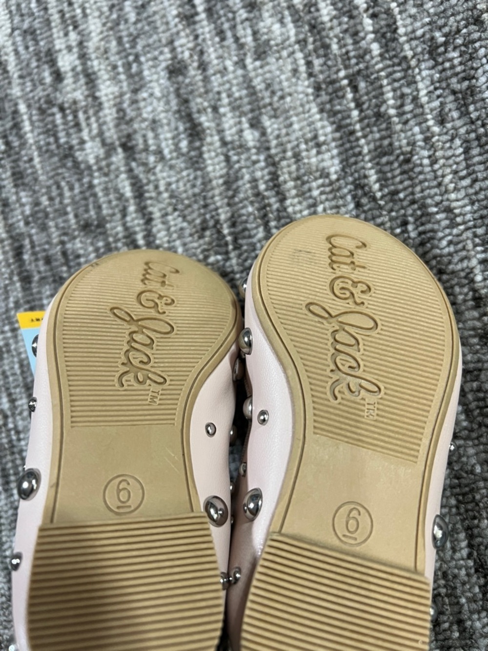 Cat & Jack Girl's - Heather Ballet Flats Toddler Various Sizes - Picture 9 of 13